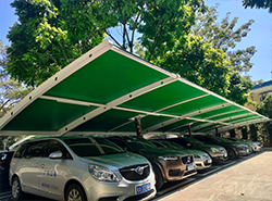 个性化膜结构停车棚定制——选择金臣泰